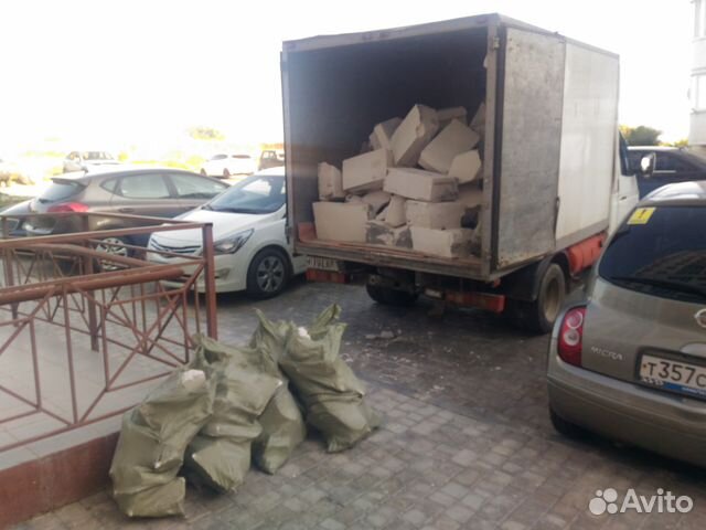 Вывоз мусора, хлама, Газель 2 тон. 10 м3