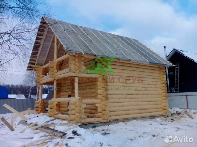 Сруб дома