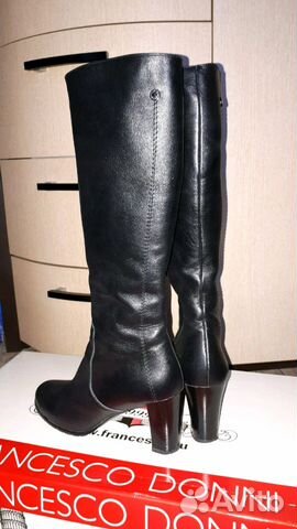 Сапоги демисезон Francesco Donni, р.39, кожа Сапоги демисезон Francesco Donni, р.39, кожа