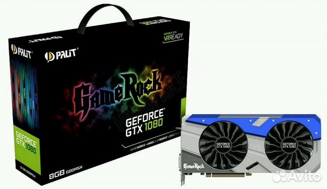 Видеокарта Palit GeForce GTX 1080 Gamerock