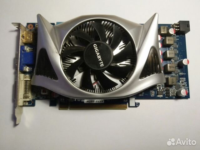 Видеокарта gigabyte GeForce GTS 250 1Gb