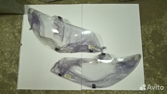 Защита фар накладки на фары Elantra HD Элантра 06