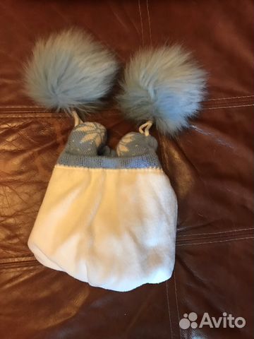 Шапочка зимняя для девочки