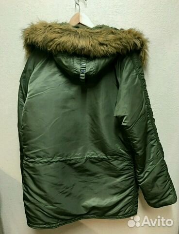 Куртки зимние Alpha Industries N-3B Slim Fit