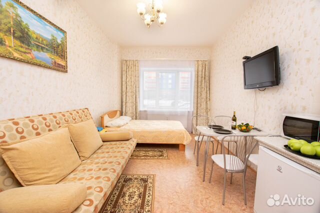 

Квартира-студия, 25 м², 2 кровати