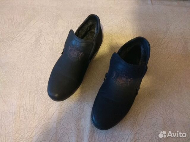 Полуботинки мужские зимние