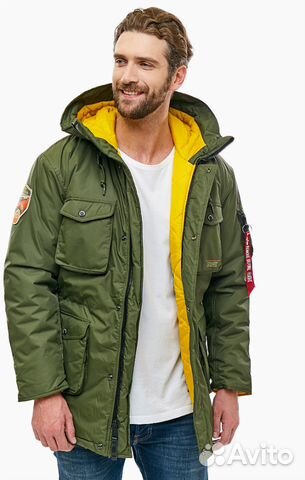 Куртка парка аляска Alpha Industries Mountain /XXL