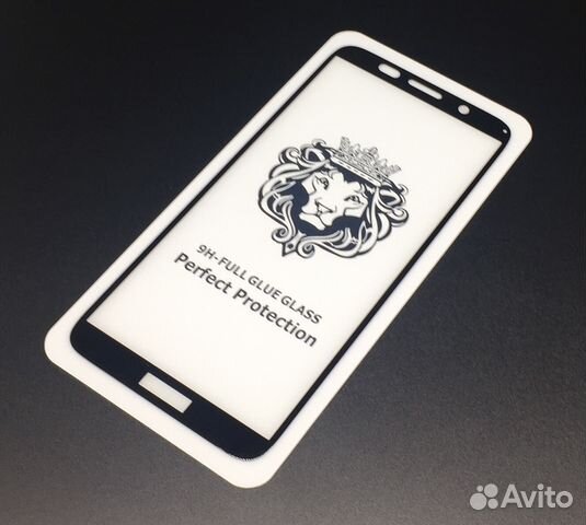 Honor 7A Стекло King Glass Black Черное Хонор 7 А
