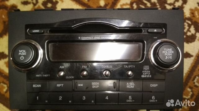 Продам штатную магнитолу от Honda CR-V III поколен
