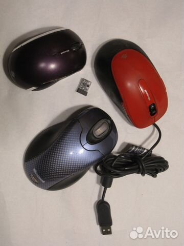 3 Мыши компьютерных Microsoft