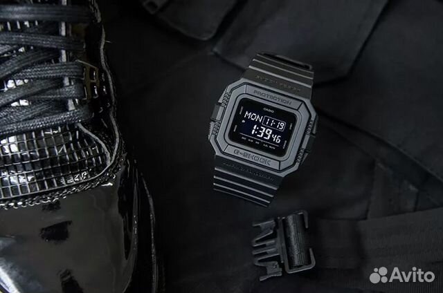 Оригинальные японские Casio G-shock DW-D5500BB-1E