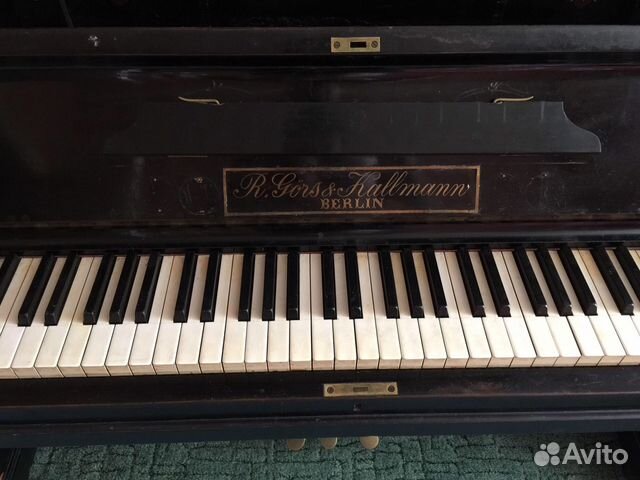 Пианино 1905 года, R. Grs & Kallman