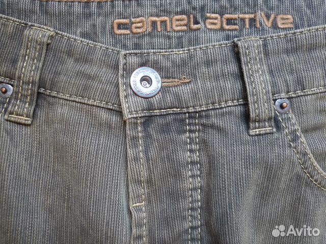Джинсы Кэмел Camel бежевые в Джинсы Кэмел Camel бежевые в