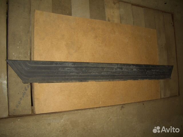 Накладка на подножку Митсубиси Паджеро V8 с07