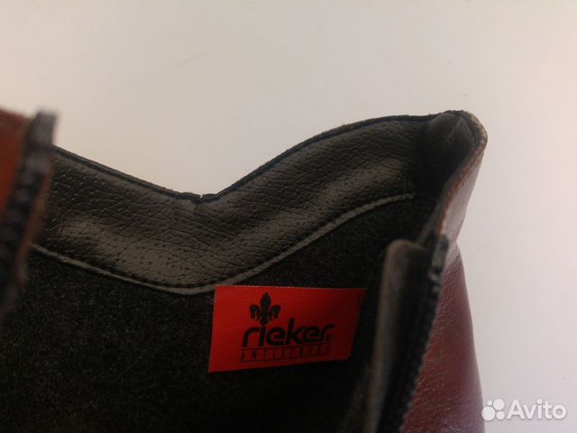 Сапоги Rieker новые кожа 38