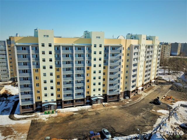 1-к квартира, 44 м², 4/9 эт.