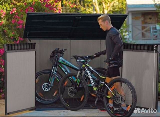 Уличный шкаф сарай Grande Store можно красить Уличный шкаф сарай Grande Store можно красить