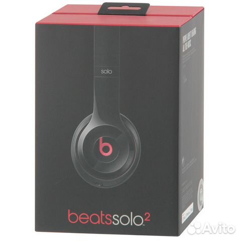 Наушники накладные Beats Solo 2 Black 89124579604 купить 2