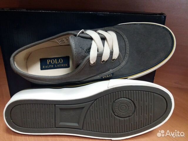 Ralph Lauren новые кеды замша 40 р-р оригинал