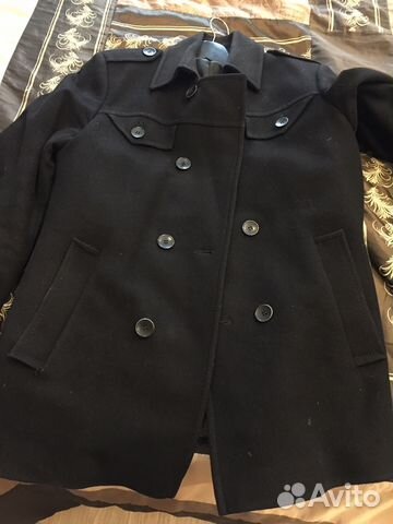 Пальто чёрное мужское Пальто чёрное мужское