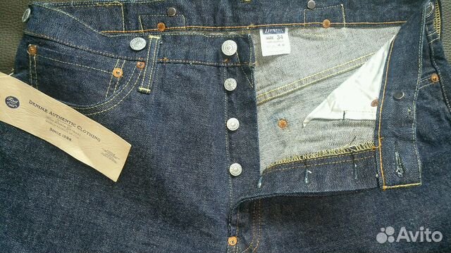 Джинсы denime japan оригинал 34 Джинсы denime japan оригинал 34