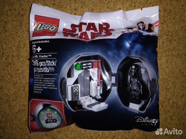 Новый Lego Star Wars 5005376 Darth Vader Pod Новый Lego Star Wars 5005376 Darth Vader Pod