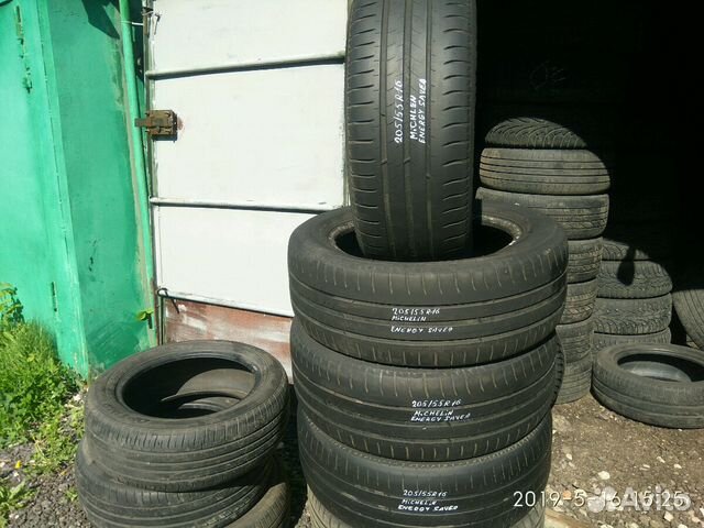 205/55/16 R16 michelin saver.(3-5д,6-2л)