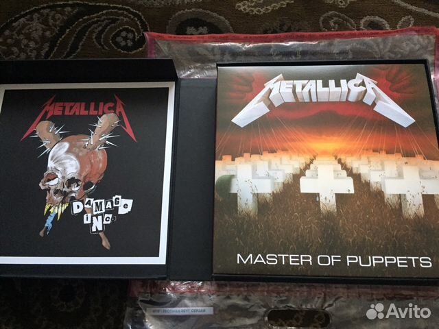 Лимитированное издание Metallica Master of puppets