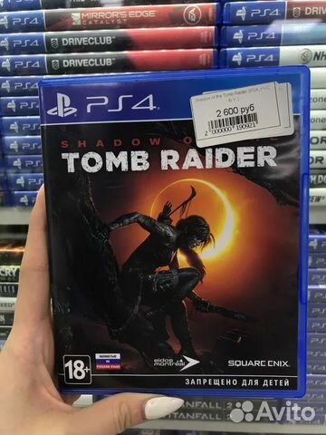 83512003503 Shadow of the tomb raider PS4 Б.У (Обмен)