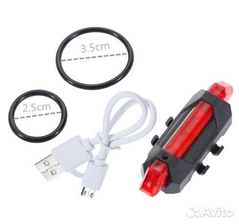 Фонарь для велосипеда светодиодный USB Фонарь для велосипеда светодиодный USB