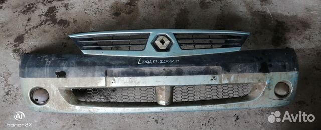 89226688886 Бампер передний (Renault Logan, Renault Tondar 90)