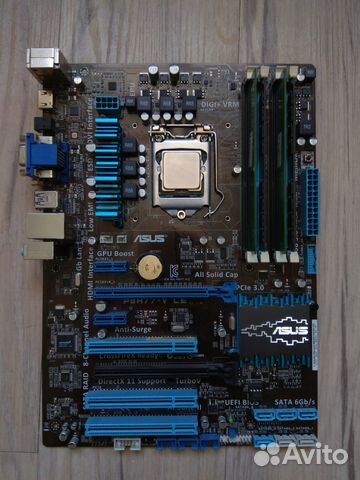 Asus P8Z77-V, i5-2500k, 24GB DDR-3, Deepcool+подар