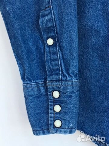 Рубашка джинсовая wrangler made IN USA Рубашка джинсовая wrangler made IN USA