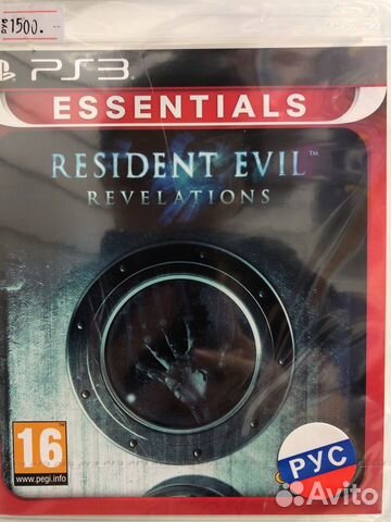 Resident Evil Revelations PS3 новый