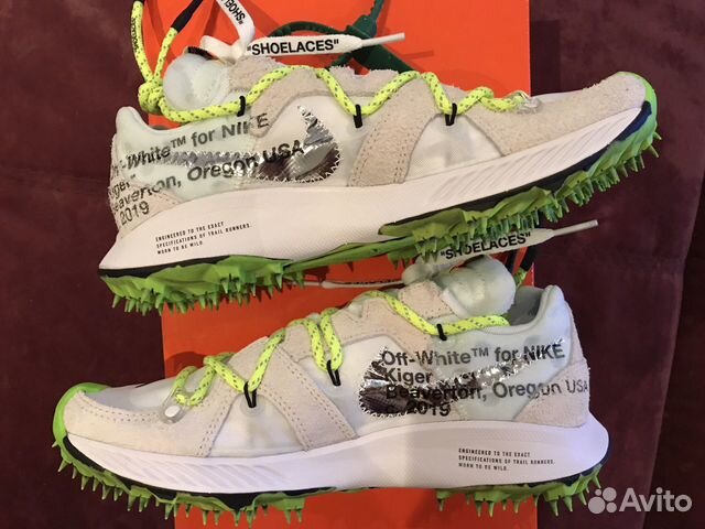 Off-white x Nike Terra Kiger White Zoom 35 RU Off-white x Nike Terra Kiger White Zoom 35 RU