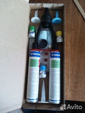 Продам клей для вклейки автостекол фирменный volvo