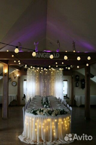 Гирлянда в стиле ретро в аренду