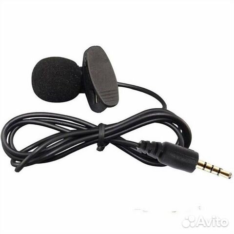 Микрофон 3,5 петличка мини