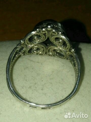 Серебряное кольцо 875 проба рабочий. СССР 1928 го Серебряное кольцо 875 проба рабочий. СССР 1928 го