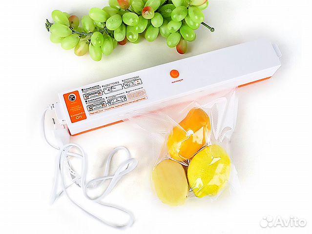Вакууматор вакуумный упаковщик + 10 пакетов