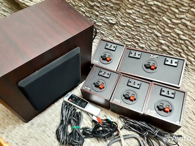 Колонки Sven HT-435D 5.1 цвет коричневый