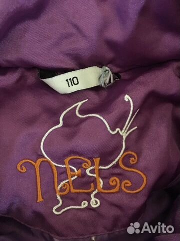 Продам пуховое пальто для девочки nels