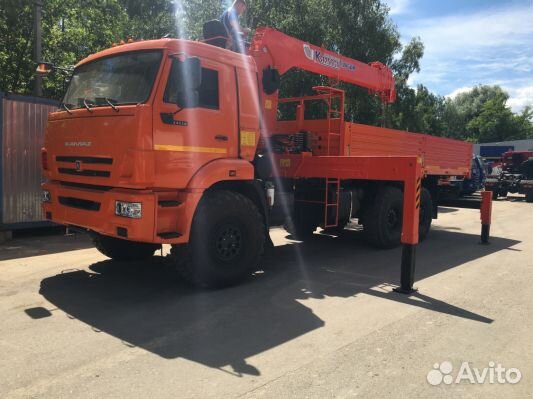 Манипулятор Камаз Аренда.Стрела 7 тонн