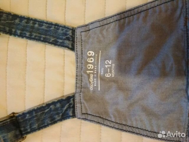 Комбинезон Gap с юбкой джинсовый