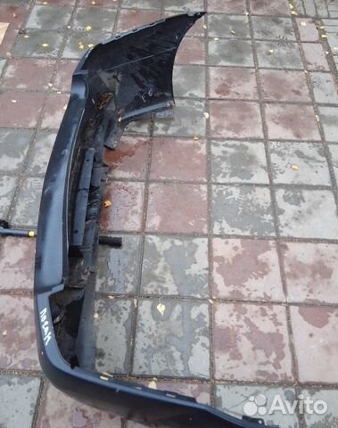 Renault logan Рено Логан задний бампер 8200766235