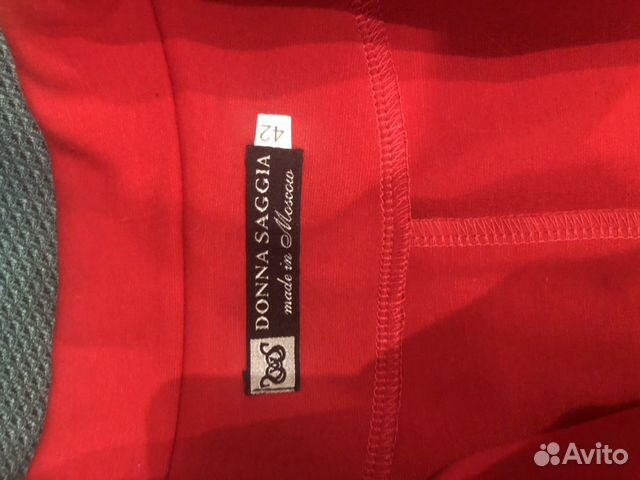 Красное платье-пиджак