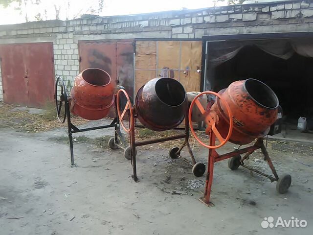 Бетономешалки (прокат)