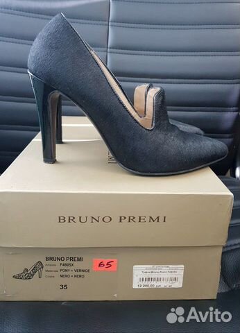 Туфли новые из меха пони Bruno Premi 35р