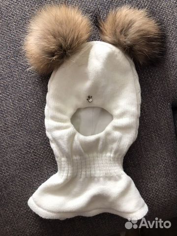 Шапка шлем 9-12 мес. Новая