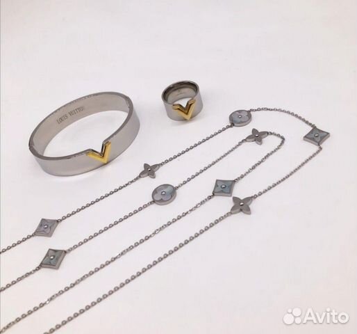 Браслет Кольцо Колье Луи Витон Louis Vuitton LV Браслет Кольцо Колье Луи Витон Louis Vuitton LV